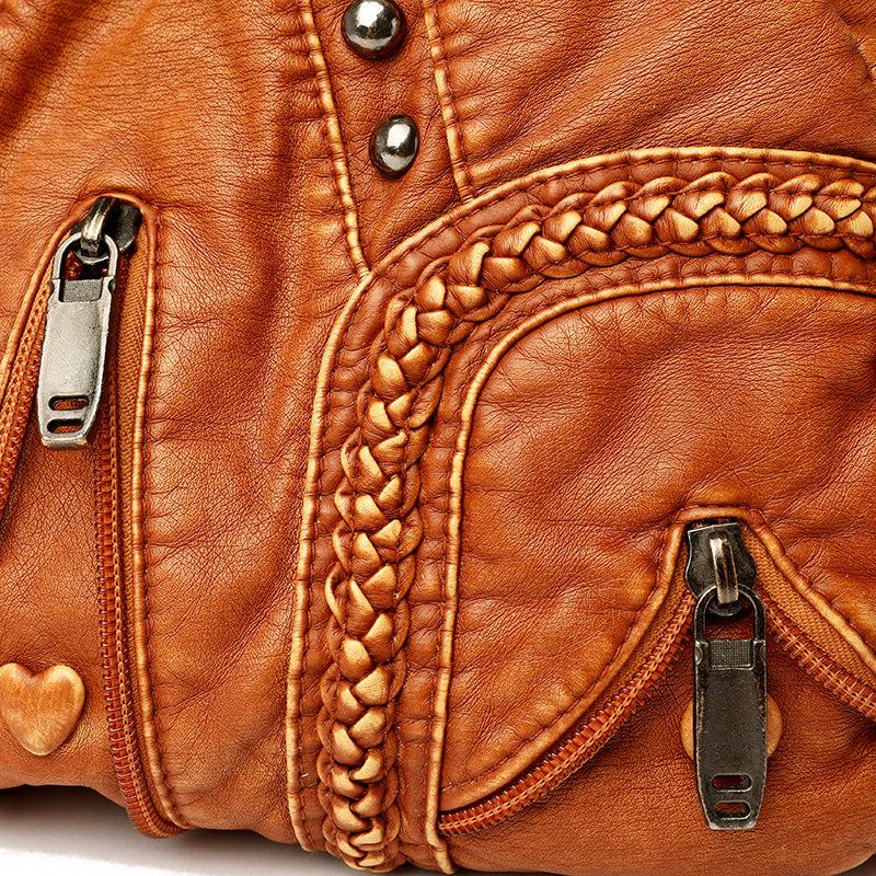 Alician – Torba w Stylu Boho z Wieloma Kieszeniami Zapinanymi na Zamek