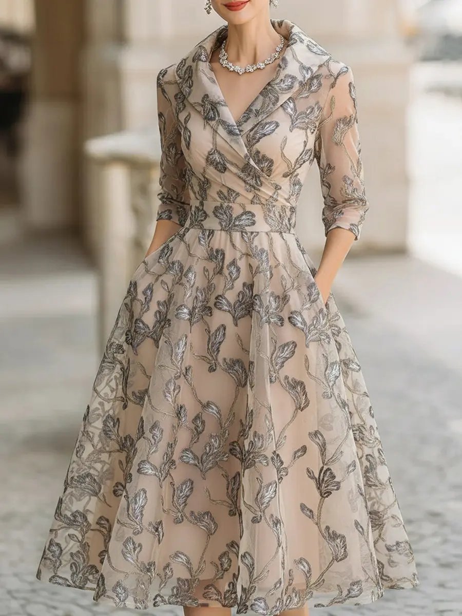 Lyanni – Klasyczna Elegancka Sukienka Maxi