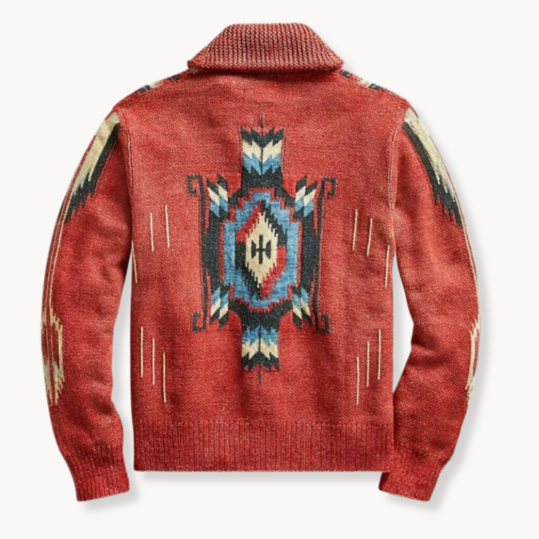Jonnie – Wygodny Sweter Z Dzianiny W Stylu Szala