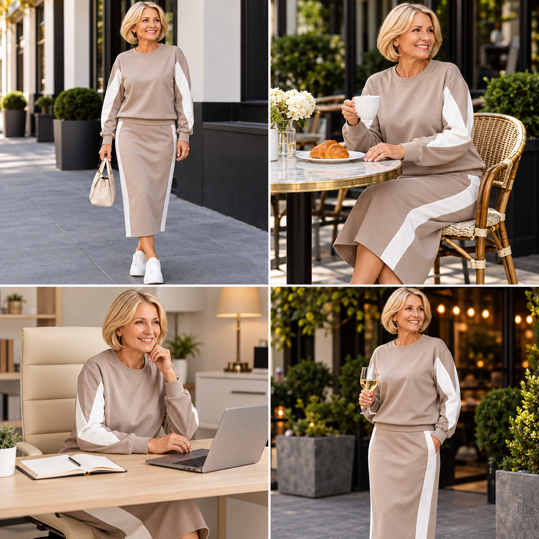 Elizie – Elegancki Zestaw Dwuczęściowy