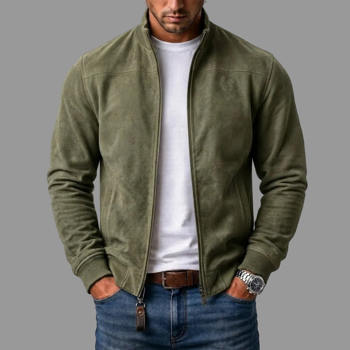 Kerral – Elegancka Kurtka Z Zamszu
