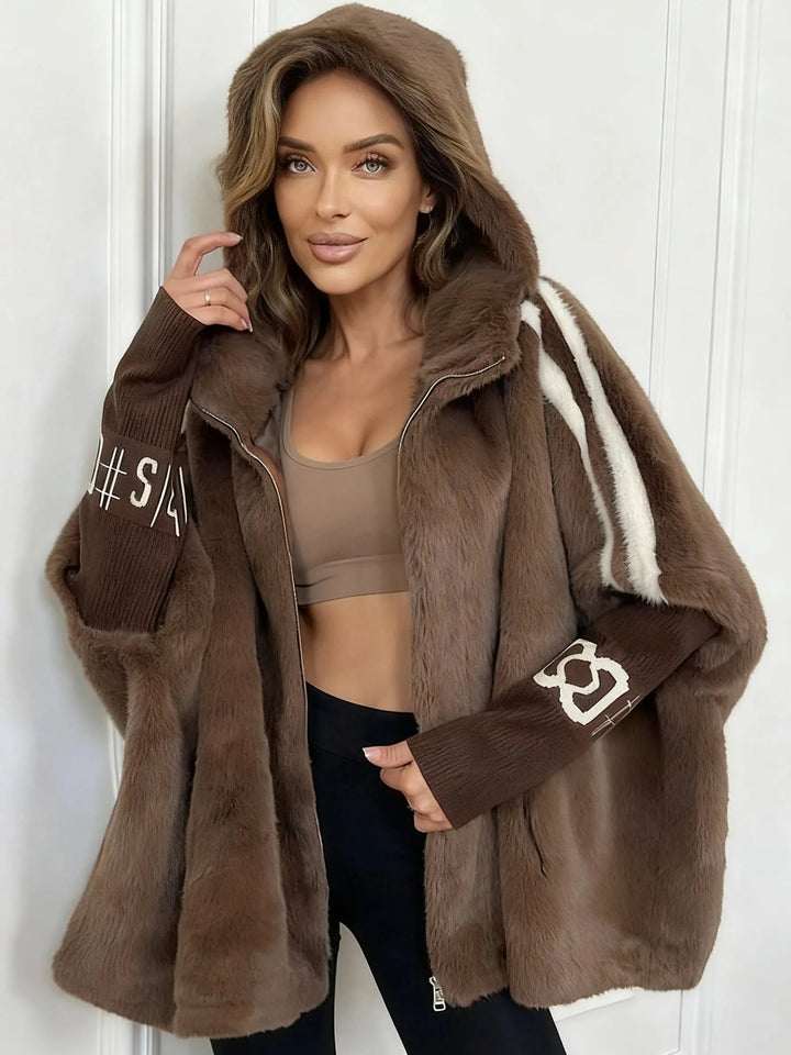 Elifia – Kurtka Oversize Z Kapturem