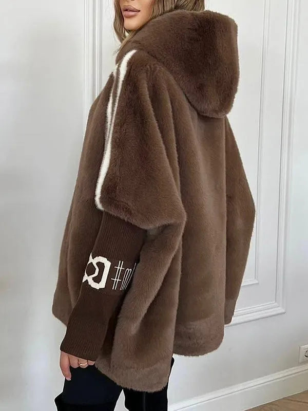 Elifia – Kurtka Oversize Z Kapturem