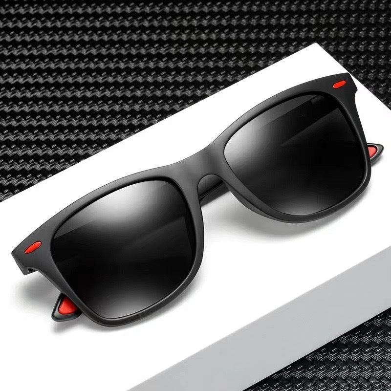 LuxFrame - Okulary Przeciwsłoneczne Z Kwadratową Oprawką Klasy Premium