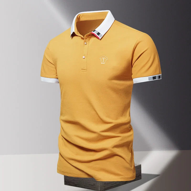 Fabio - Letnia Koszulka Polo W Stylu Casual