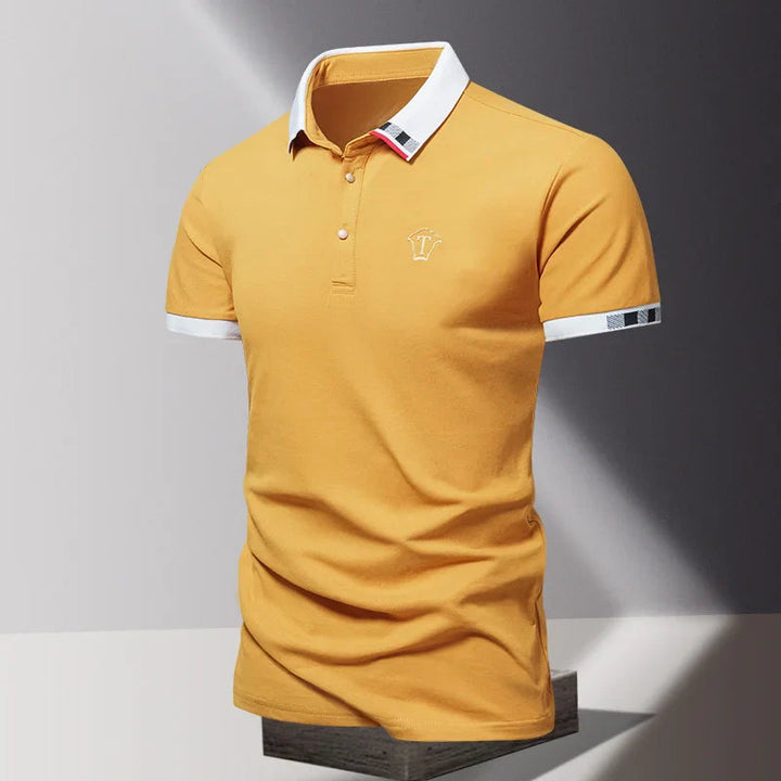 Fabio - Letnia Koszulka Polo W Stylu Casual
