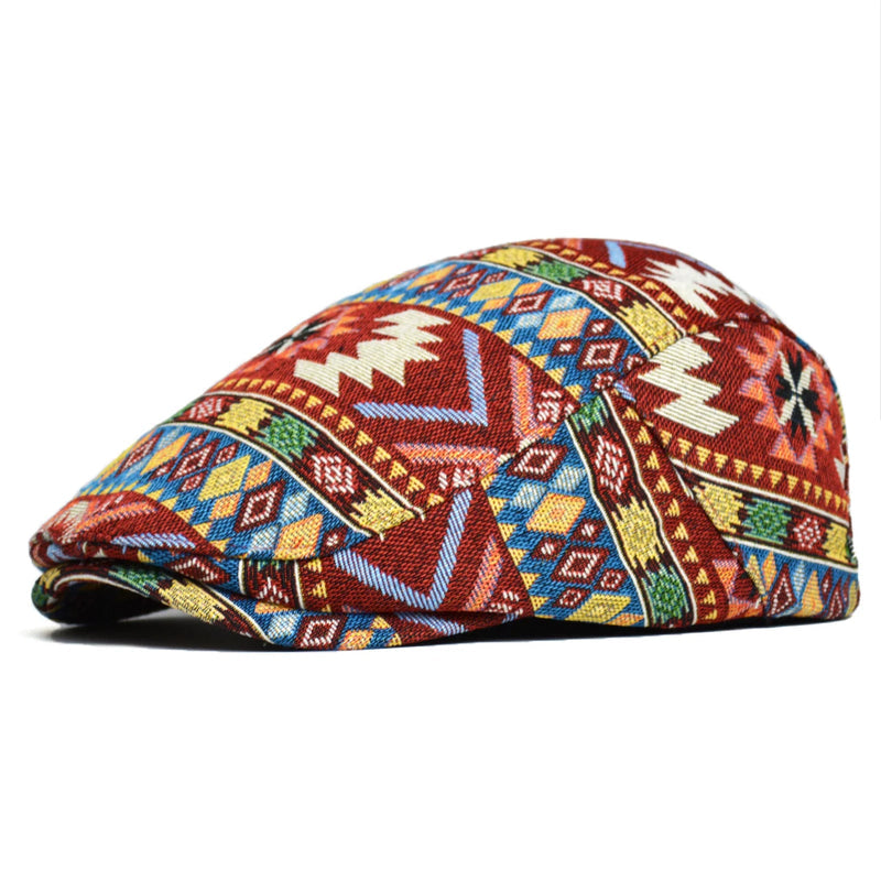 Paul – Kolorowa Czapka w Stylu Vintage
