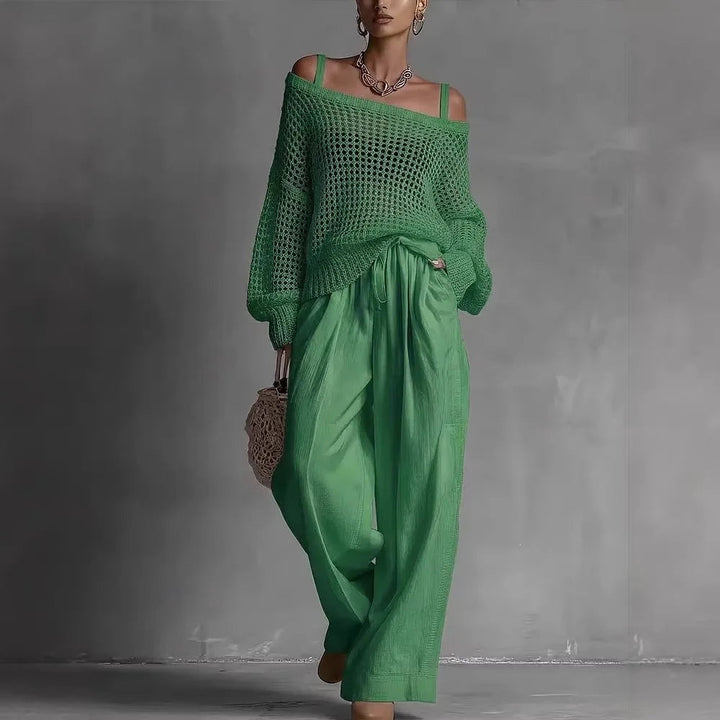 Shaneka - Elegancki Zestaw Dwuczęściowy