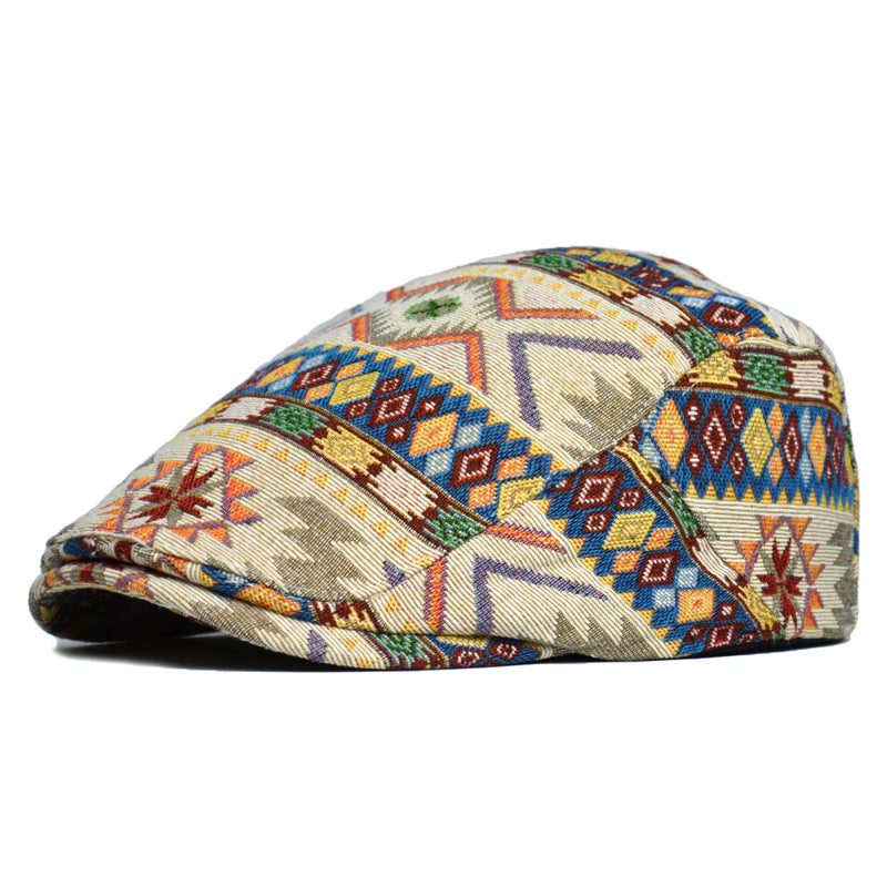 Paul – Kolorowa Czapka w Stylu Vintage