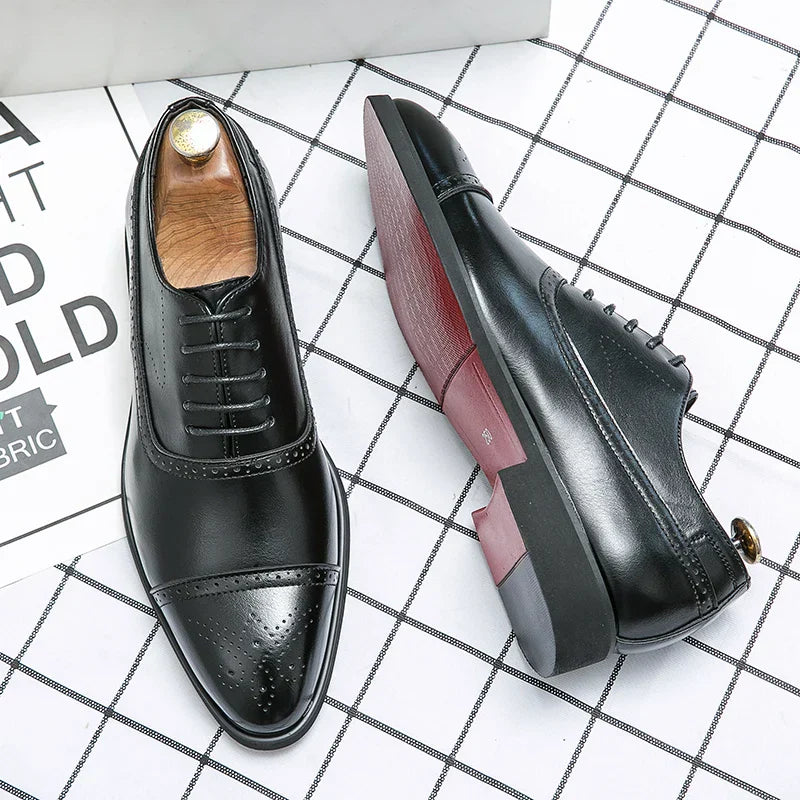 Zydan – Skórzane Buty Sznurowane na co Dzień