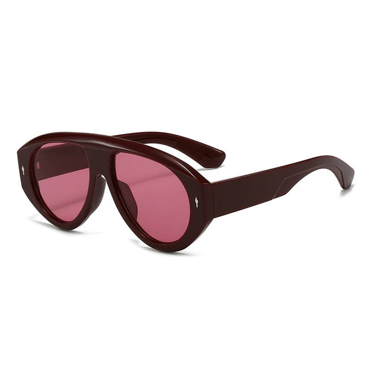 SkyForge – Okulary Przeciwsłoneczne Typu Aviator w Stylu Chunky