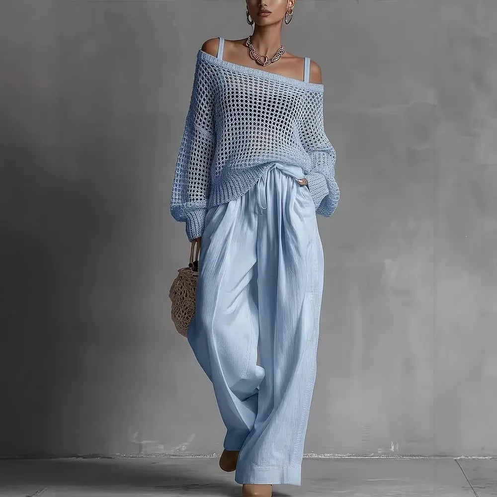 Shaneka - Elegancki Zestaw Dwuczęściowy