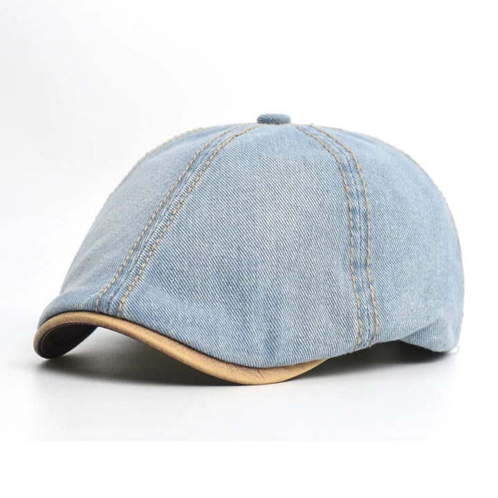 Limmz – Beret z Miękkiego Dżinsu