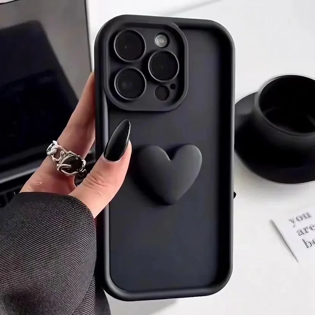 Heartora - Etui na iPhone'a Uchwyt w Kształcie Serca Historia Miłosna