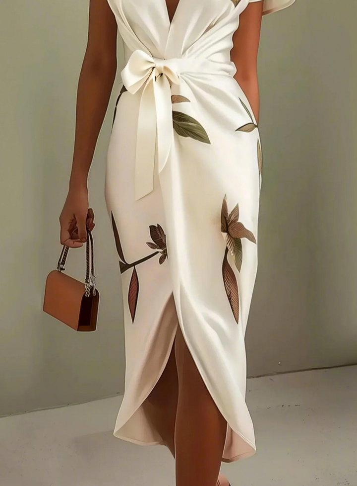 Beverly – Elegancka Sukienka Kopertowa