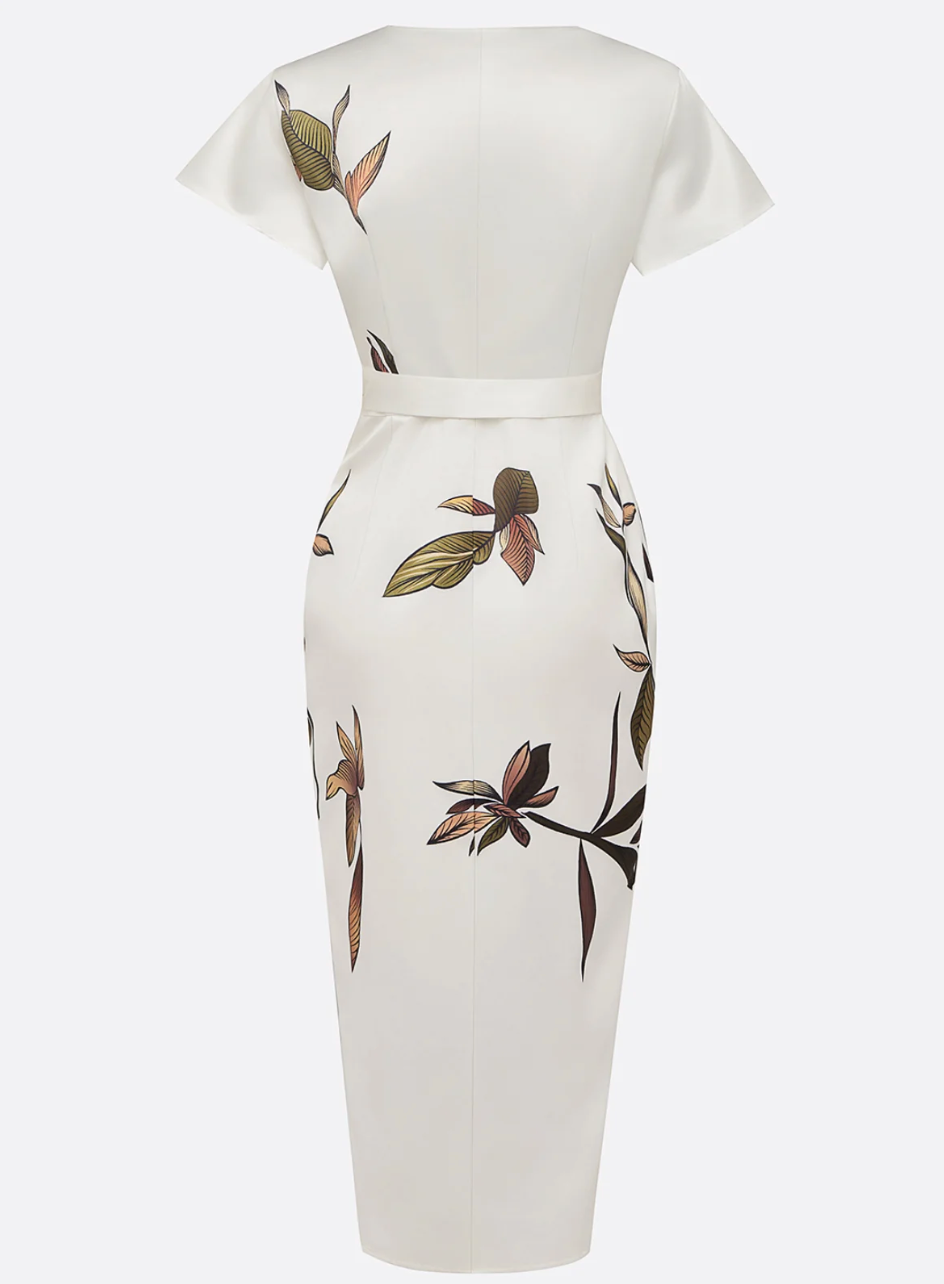 Beverly – Elegancka Sukienka Kopertowa