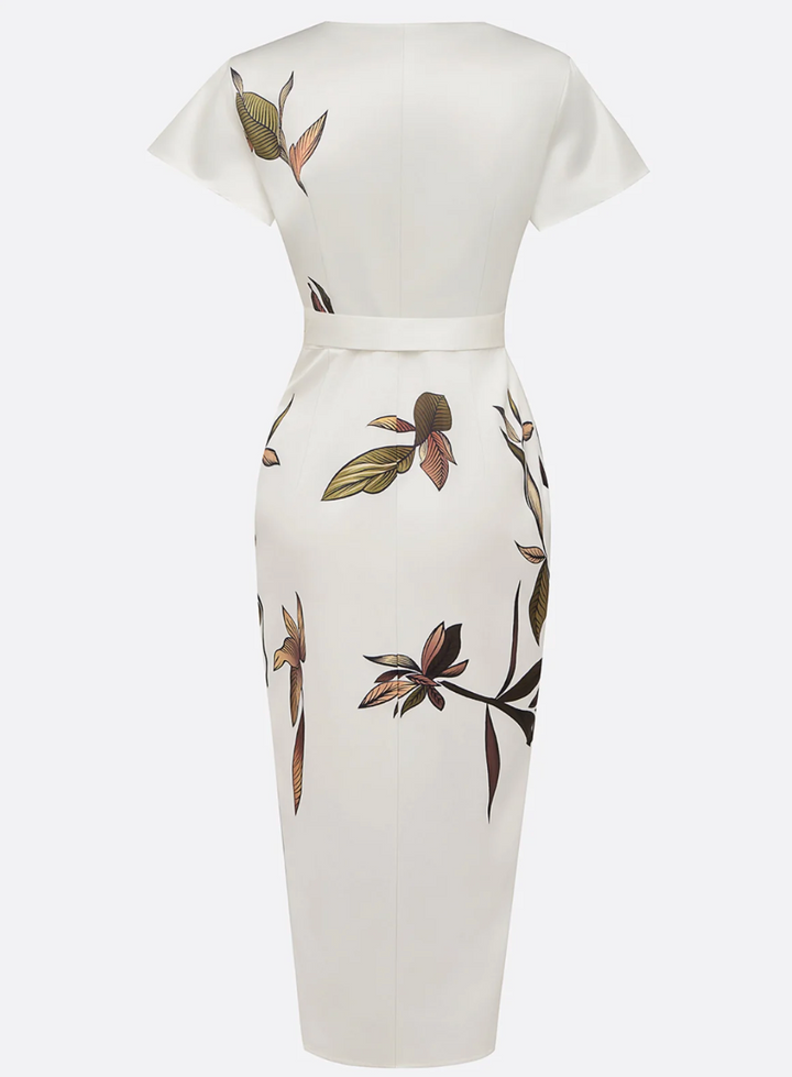 Beverly – Elegancka Sukienka Kopertowa