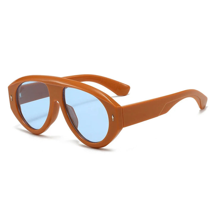 SkyForge – Okulary Przeciwsłoneczne Typu Aviator w Stylu Chunky