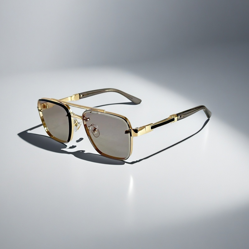 SkyFrame – Okulary Przeciwsłoneczne Typu Aviator Panorama Verge