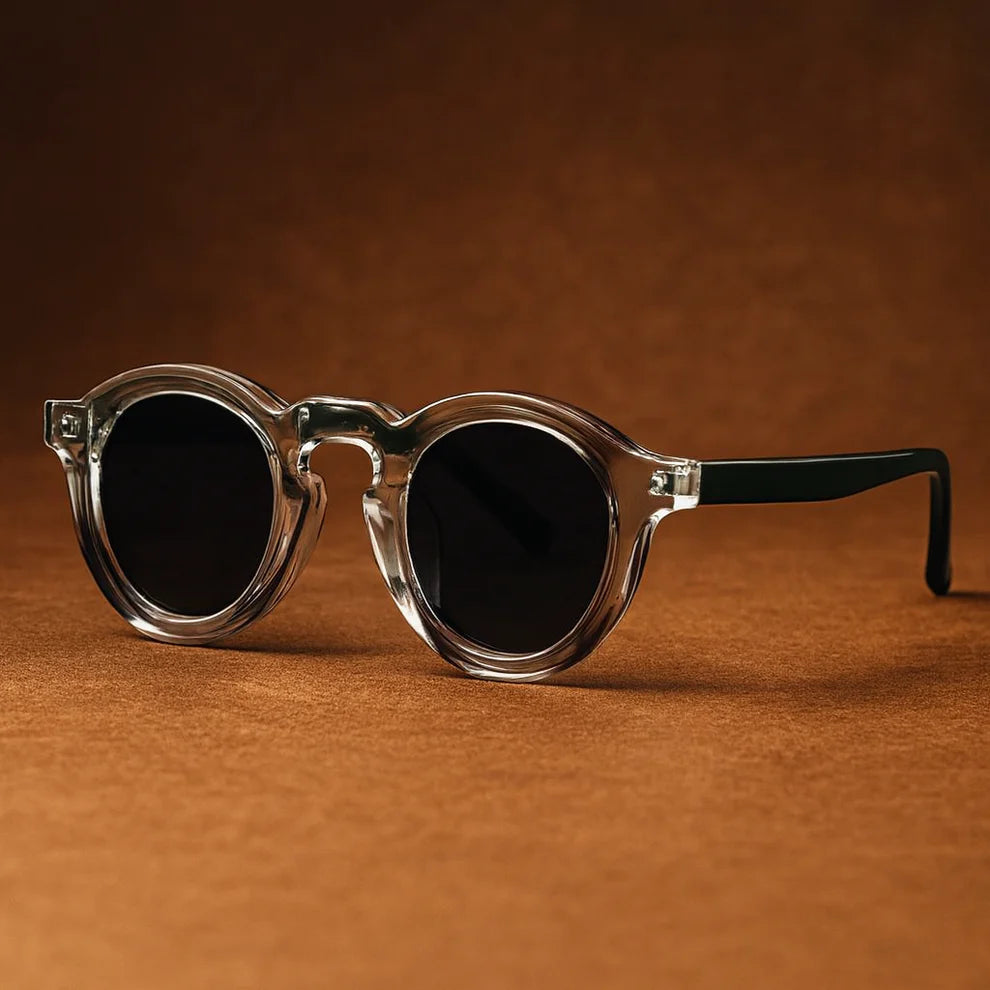ShadeMingle - Kostka Okulary Przeciwsłoneczne Retro