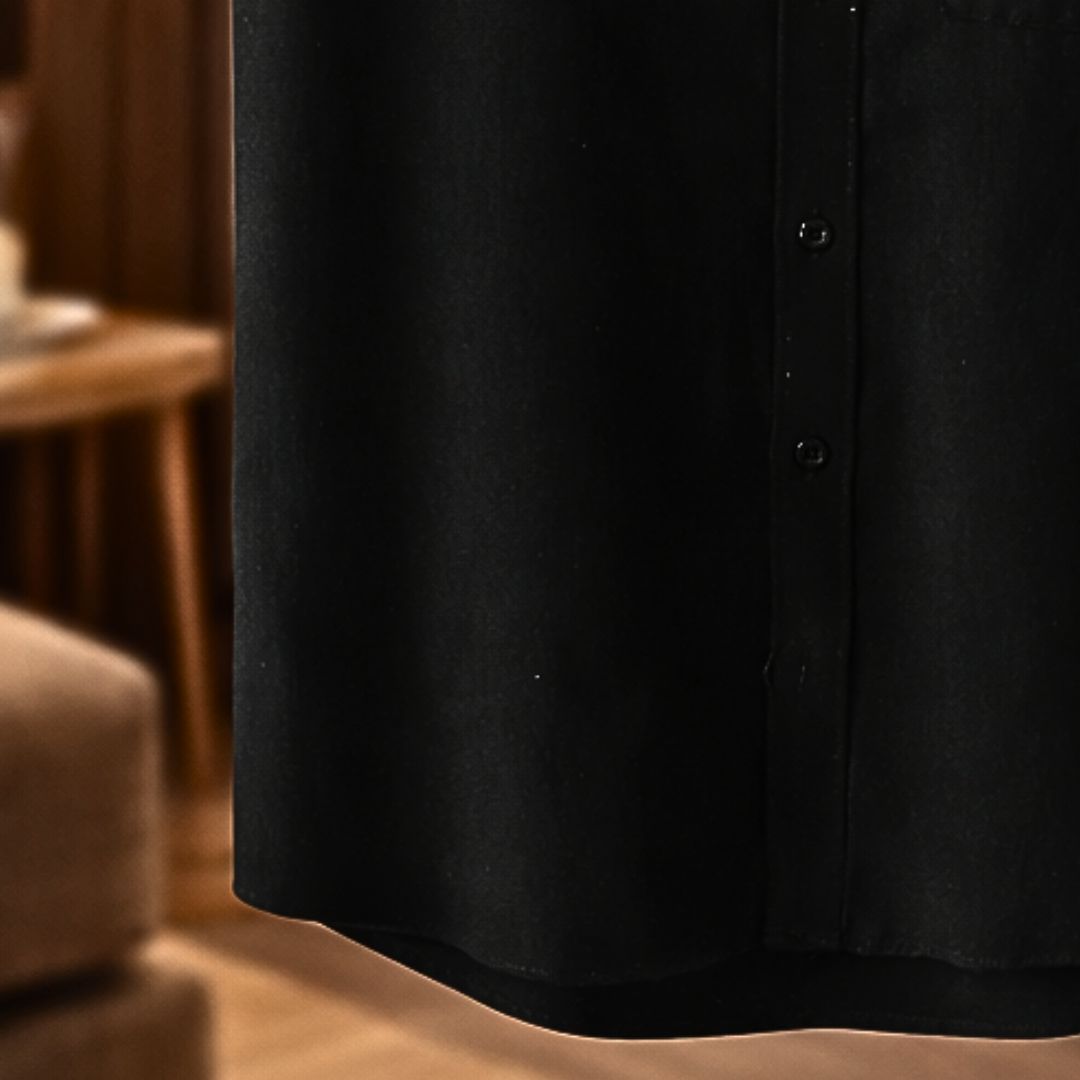Sinzer – lniana Koszula z Krótkim Rękawem