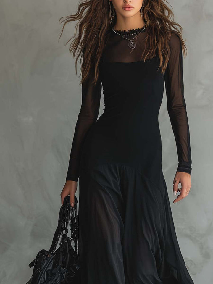 Yazmin – Luźna Sukienka Maxi