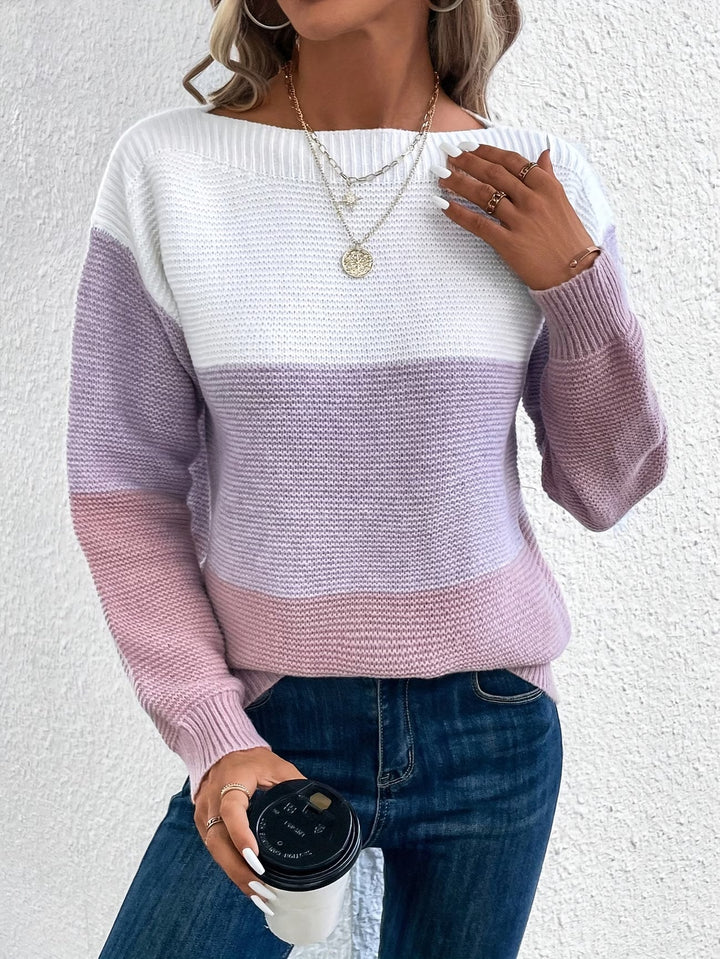 Faria – Elegancki Sweter Z Długim Rękawem