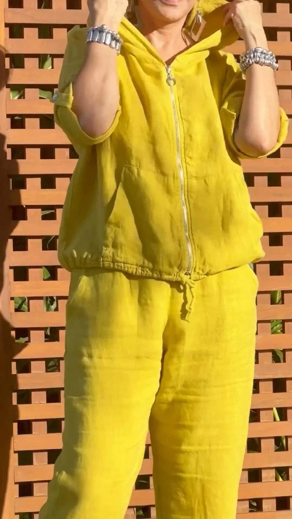 Pietra – Dwuczęściowy Zestaw z Kapturem i Zamkiem Błyskawicznym