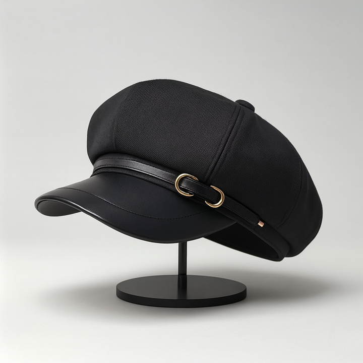 Naurine – Swobodna Wełniana Czapka Beret