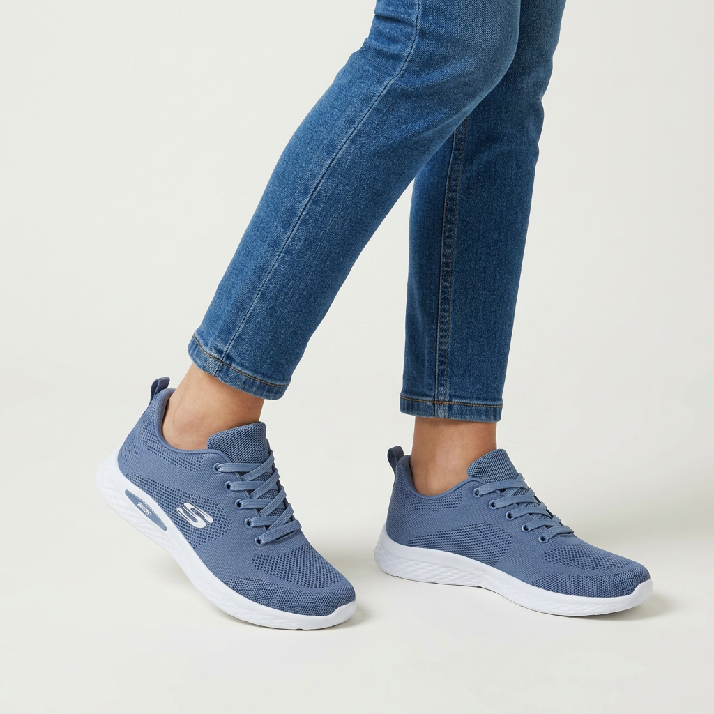 Alixia - Wygodne Sznurowane Sneakersy
