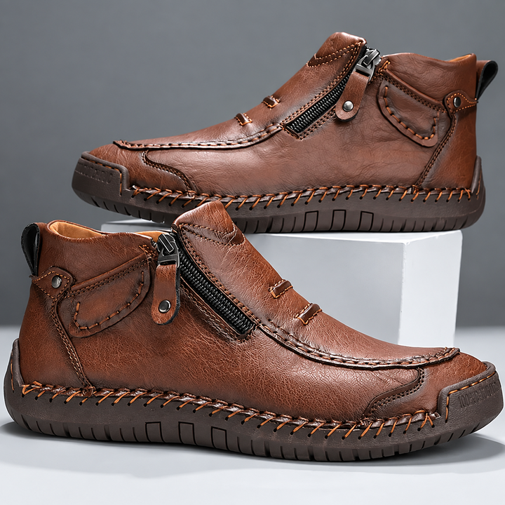 Aedrian – Buty Klasy Premium Z Bocznym Zamkiem Błyskawicznym