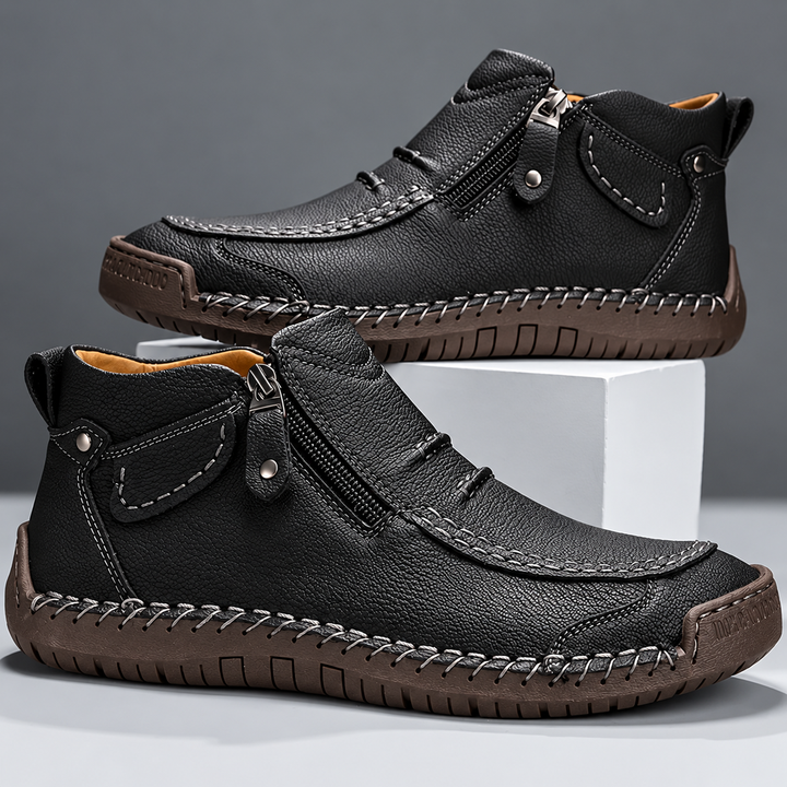 Aedrian – Buty Klasy Premium Z Bocznym Zamkiem Błyskawicznym