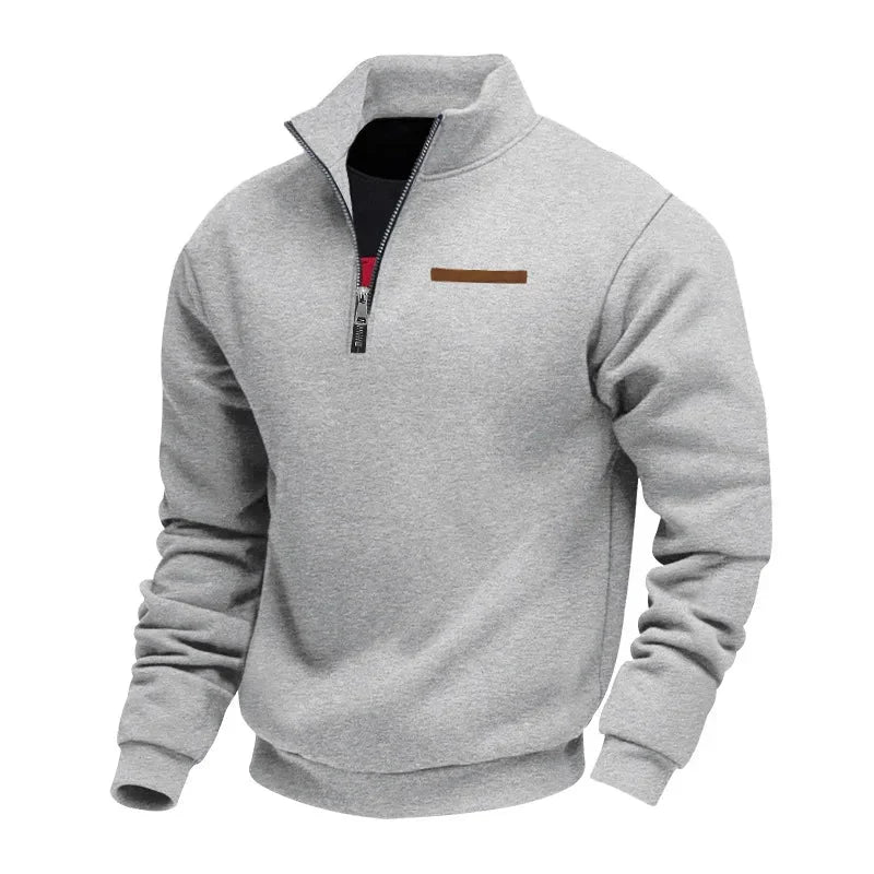 Grimm – Elegancki Sweter Z Półzamkiem