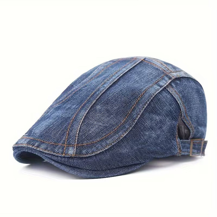 DenimCrown – Swobodny Beret Dżinsowy Unisex