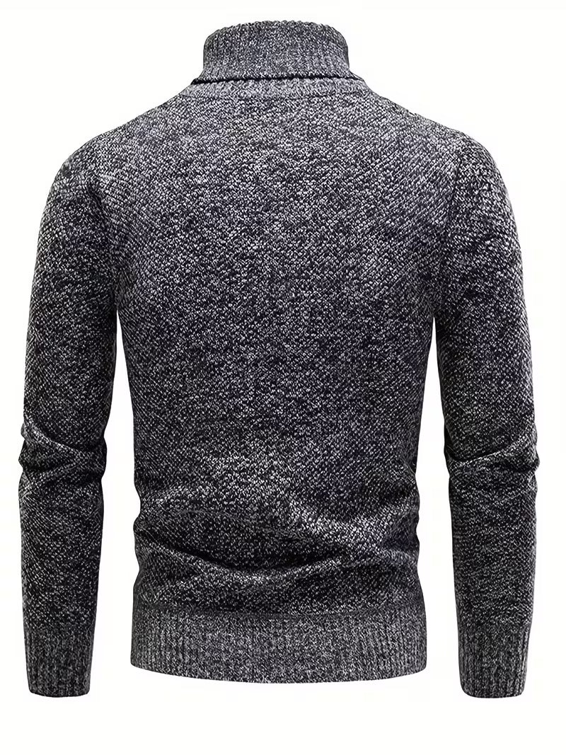 Wessam – Elegancki Sweter Z Dzianiny Z Golfem