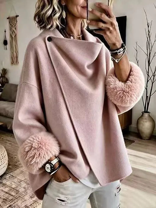 Maddia - Elegancka Kurtka Ze Sztucznego Futra