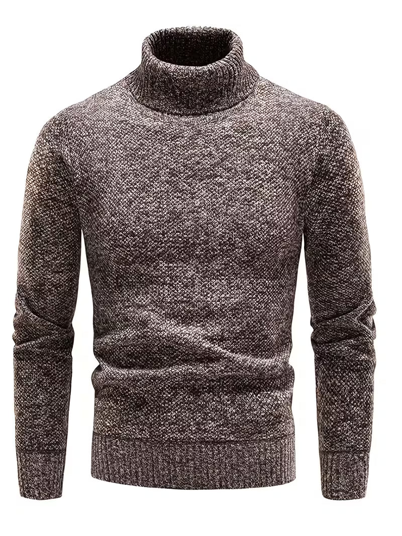Wessam – Elegancki Sweter Z Dzianiny Z Golfem