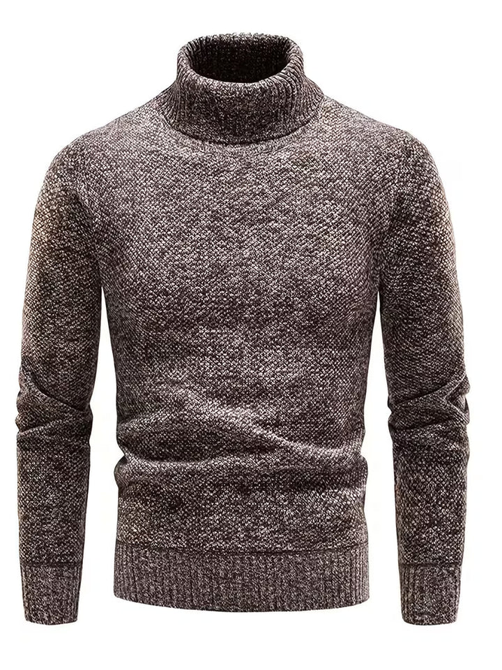 Wessam – Elegancki Sweter Z Dzianiny Z Golfem