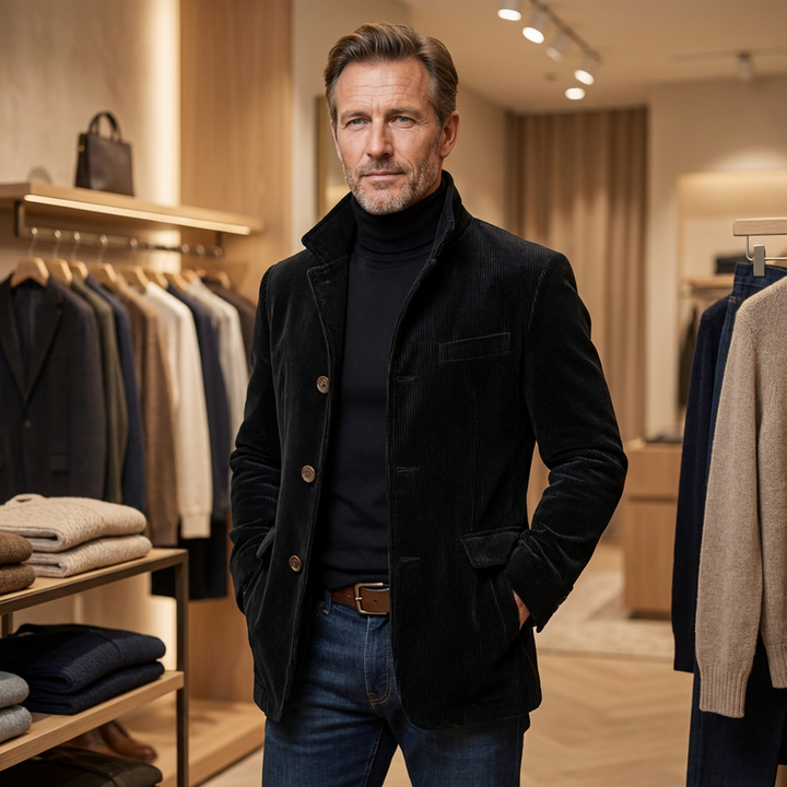 Eusebiu – Stylowa Kurtka w Stylu Vintage