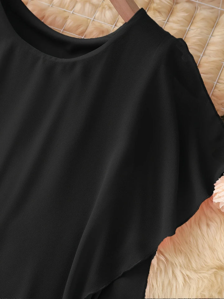 Maren – Elegancka Sukienka MIDI Bez Rękawów