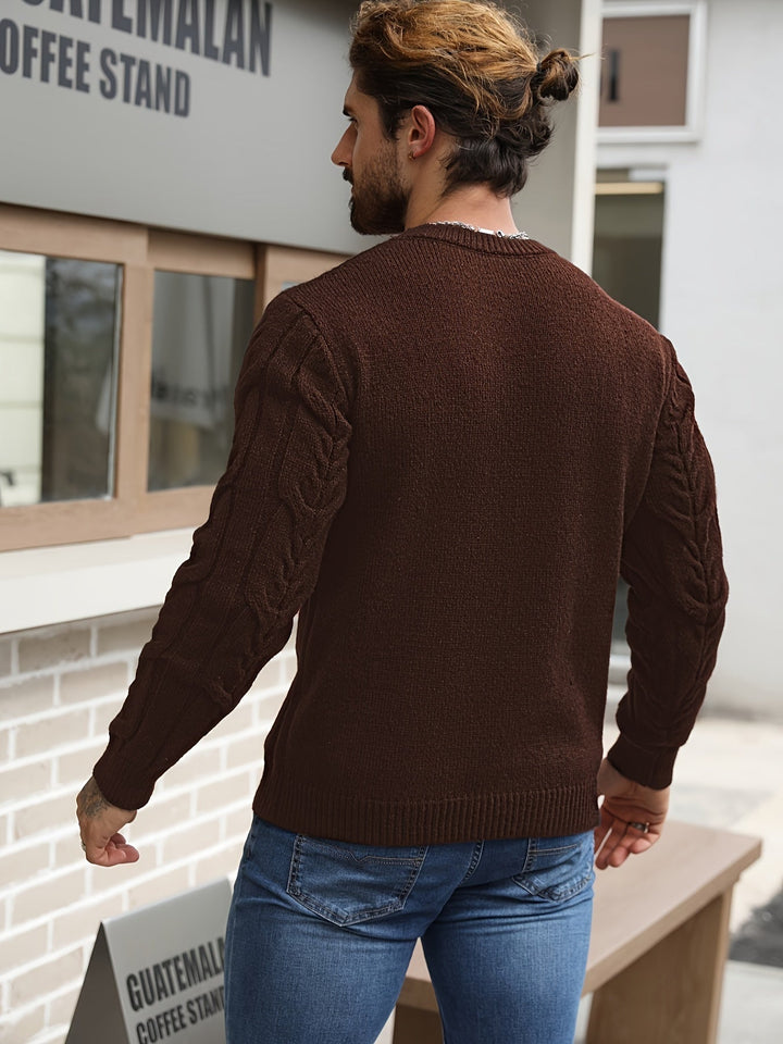 Bavon - Swobodny Sweter W Paski