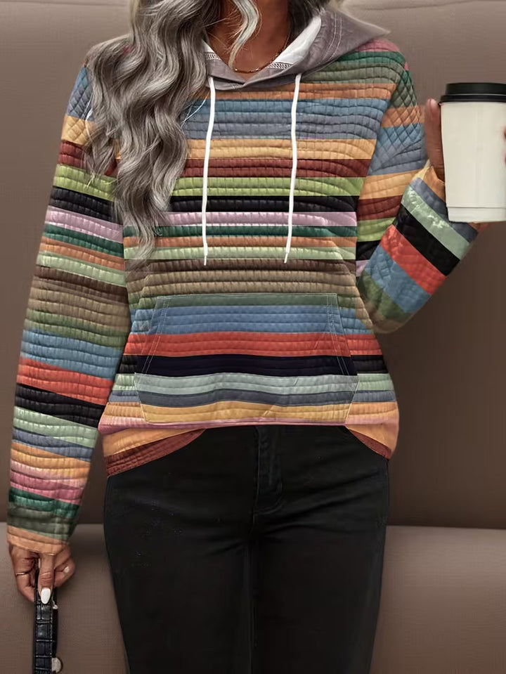 Bilisha – Bluza Z Kapturem W Paski