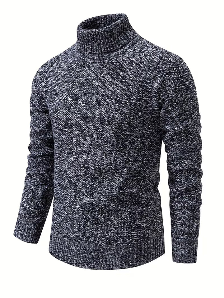 Wessam – Elegancki Sweter Z Dzianiny Z Golfem