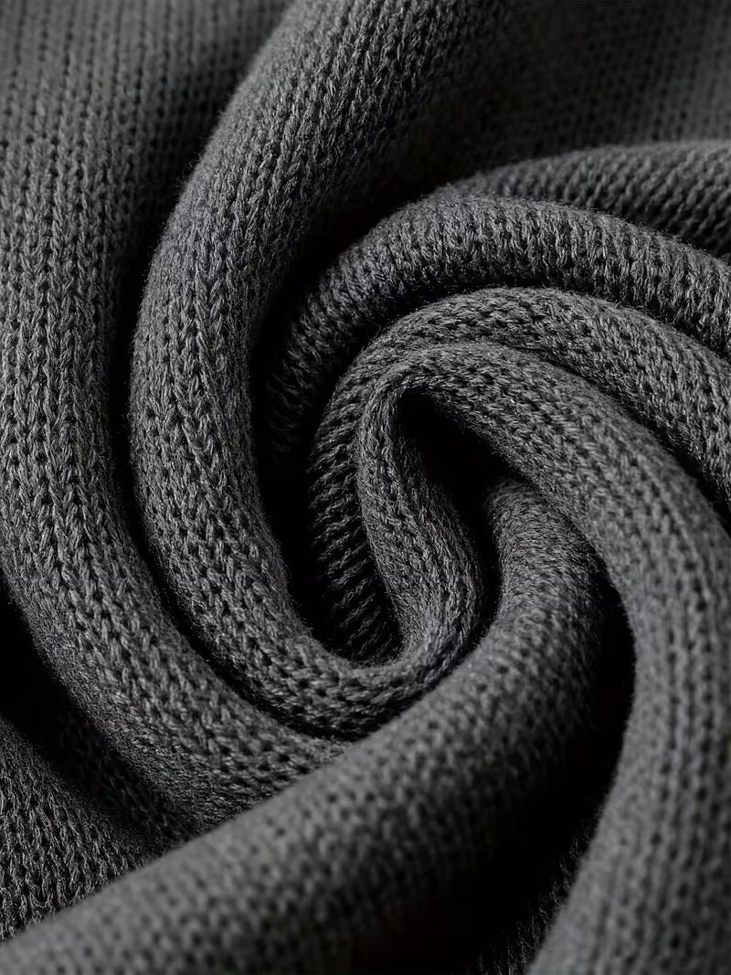 Malkina – Wygodna Sukienka-Sweter Z Długim Rękawem