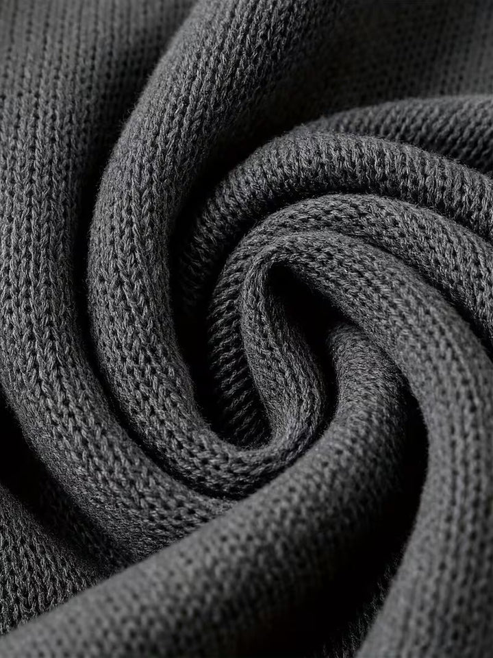 Malkina – Wygodna Sukienka-Sweter Z Długim Rękawem