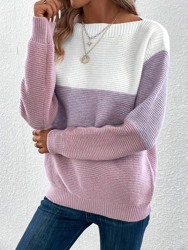 Faria – Elegancki Sweter Z Długim Rękawem