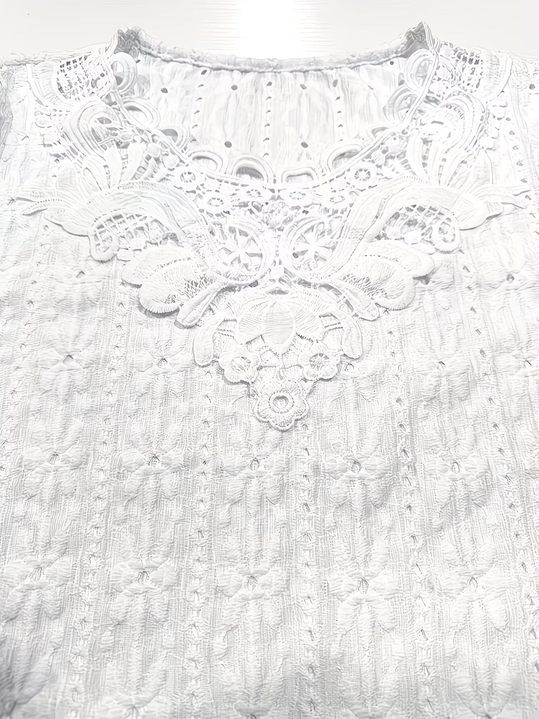 Rickea - Elegancka Bluzka z Krótkim Rękawem