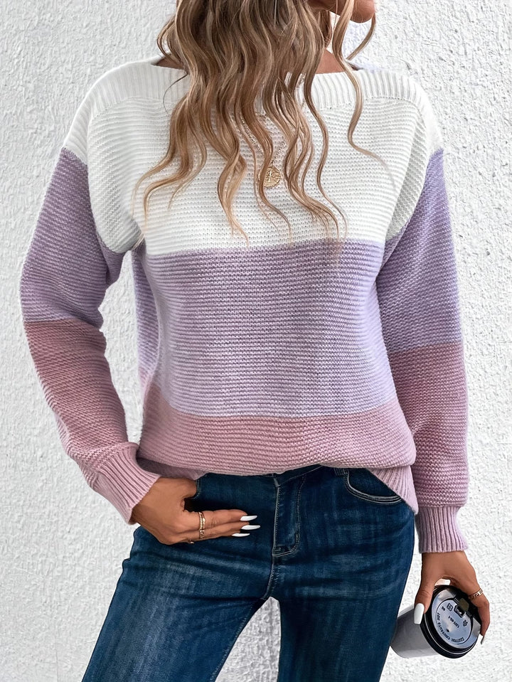 Faria – Elegancki Sweter Z Długim Rękawem