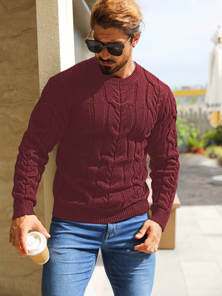Bavon - Swobodny Sweter W Paski