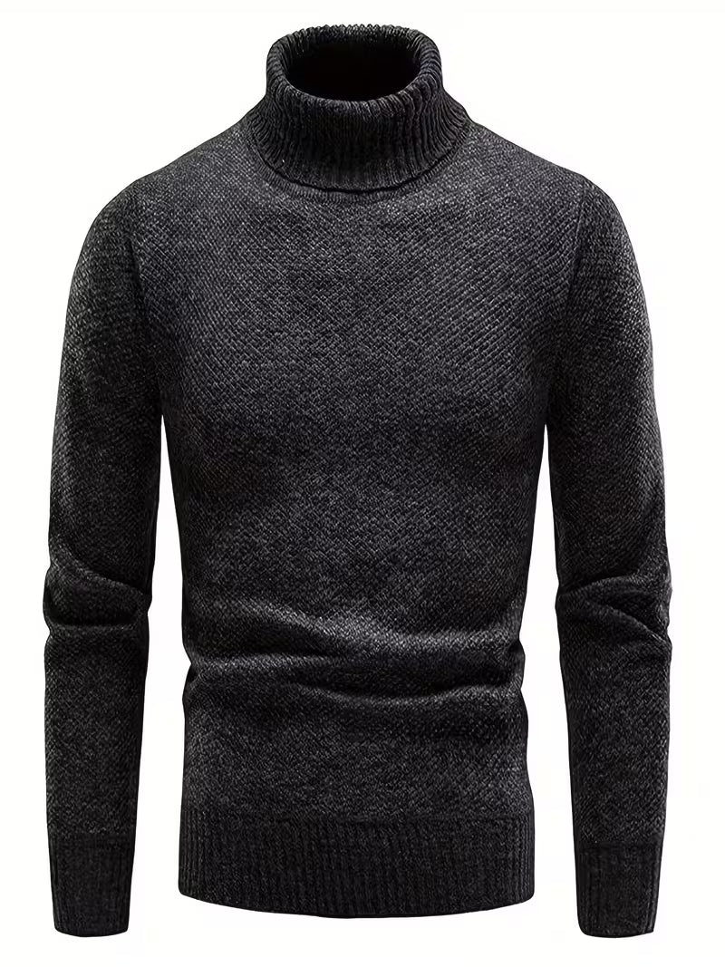 Wessam – Elegancki Sweter Z Dzianiny Z Golfem